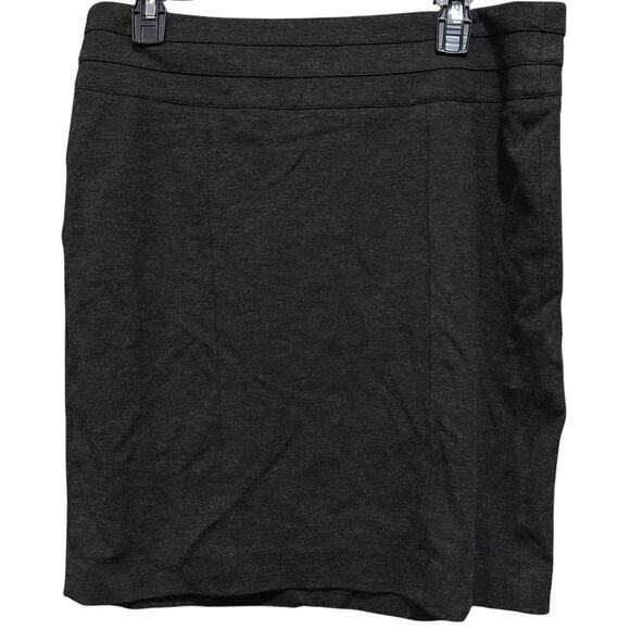 CAbi Dresses & Skirts - Cabi‎ Womens Skirt Size 12 Gray Stretch Rayon Nylon Preppy Minimalist Capsule
